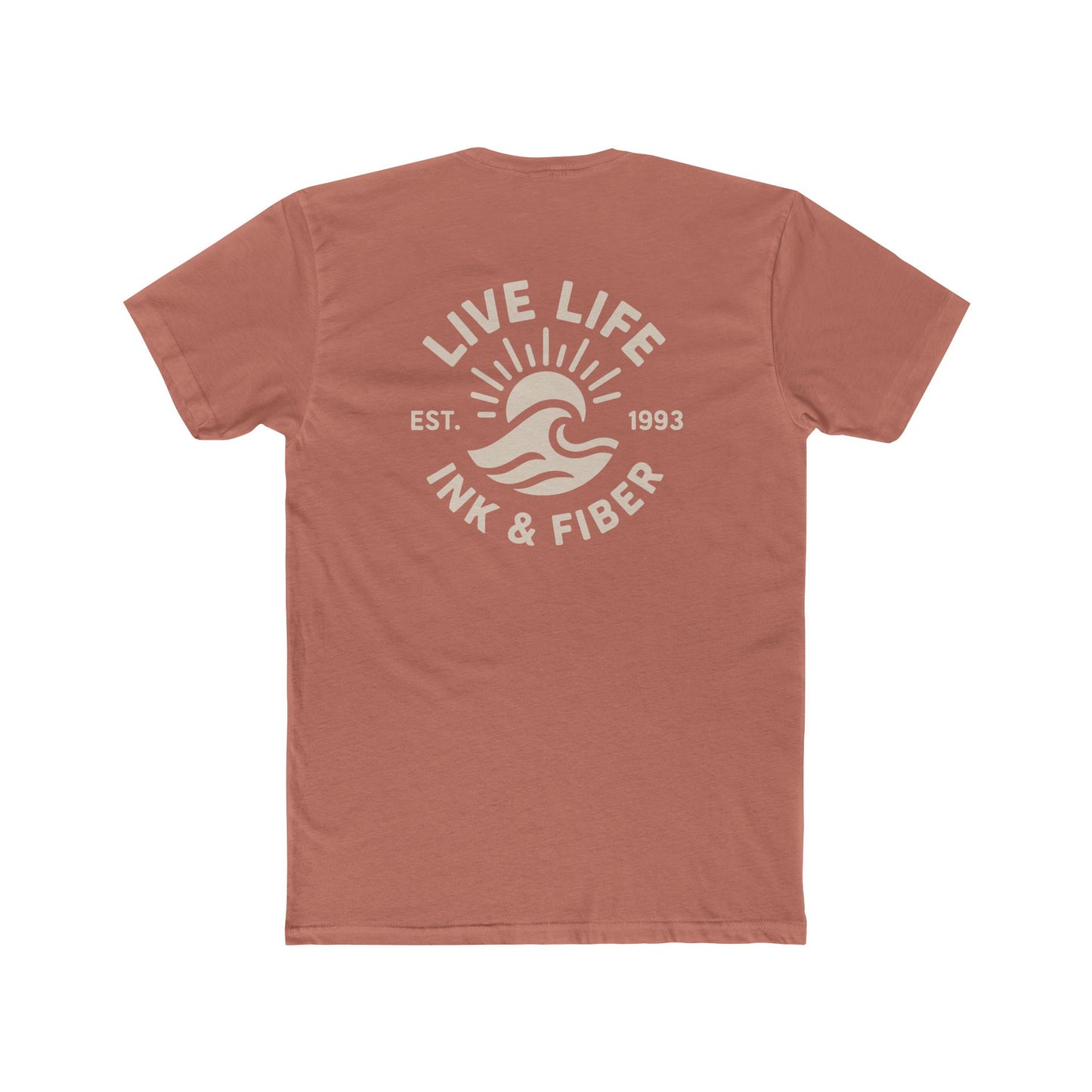 INK & FIBER | Live Life Tee