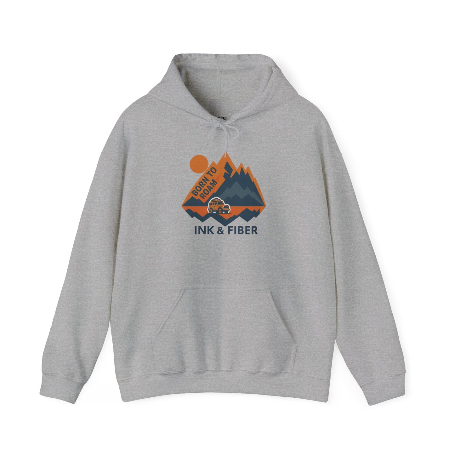 INK & FIBER | Born To Roam Hooded Sweatshirt