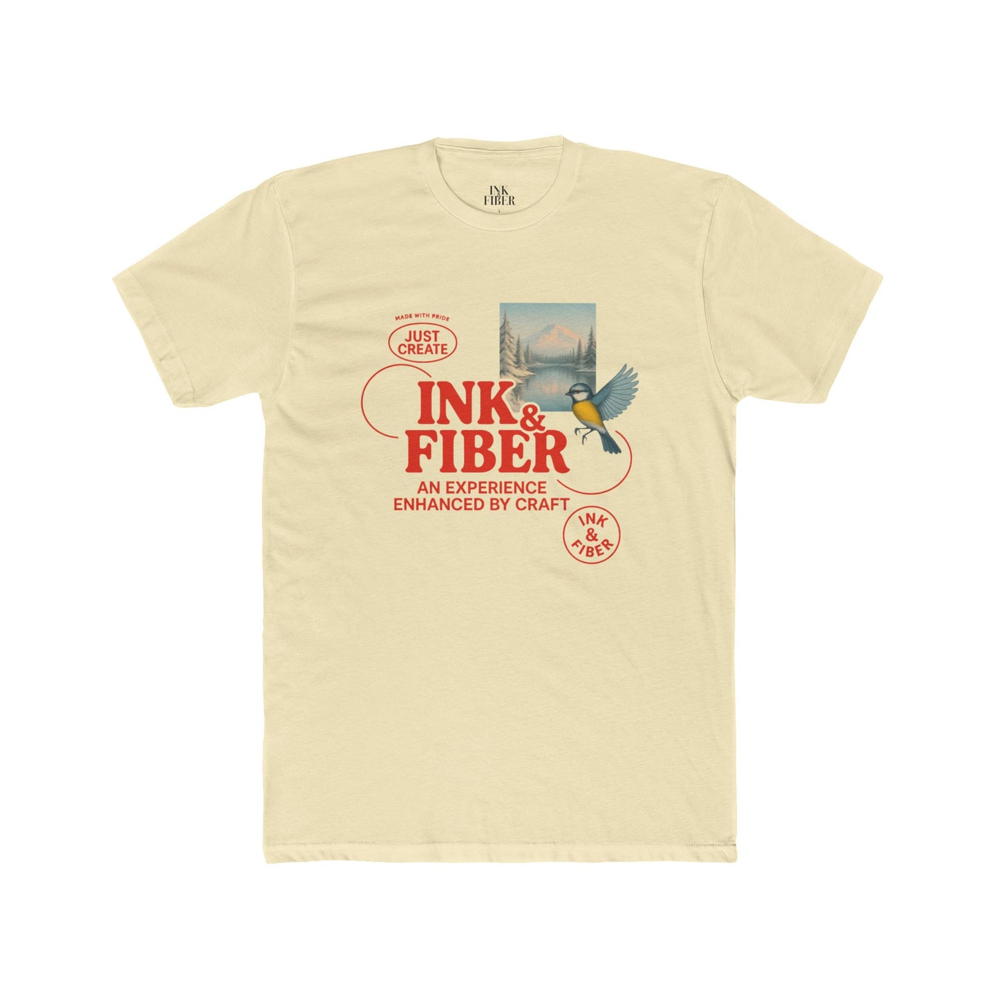 INK & FIBER | Just Create shirt