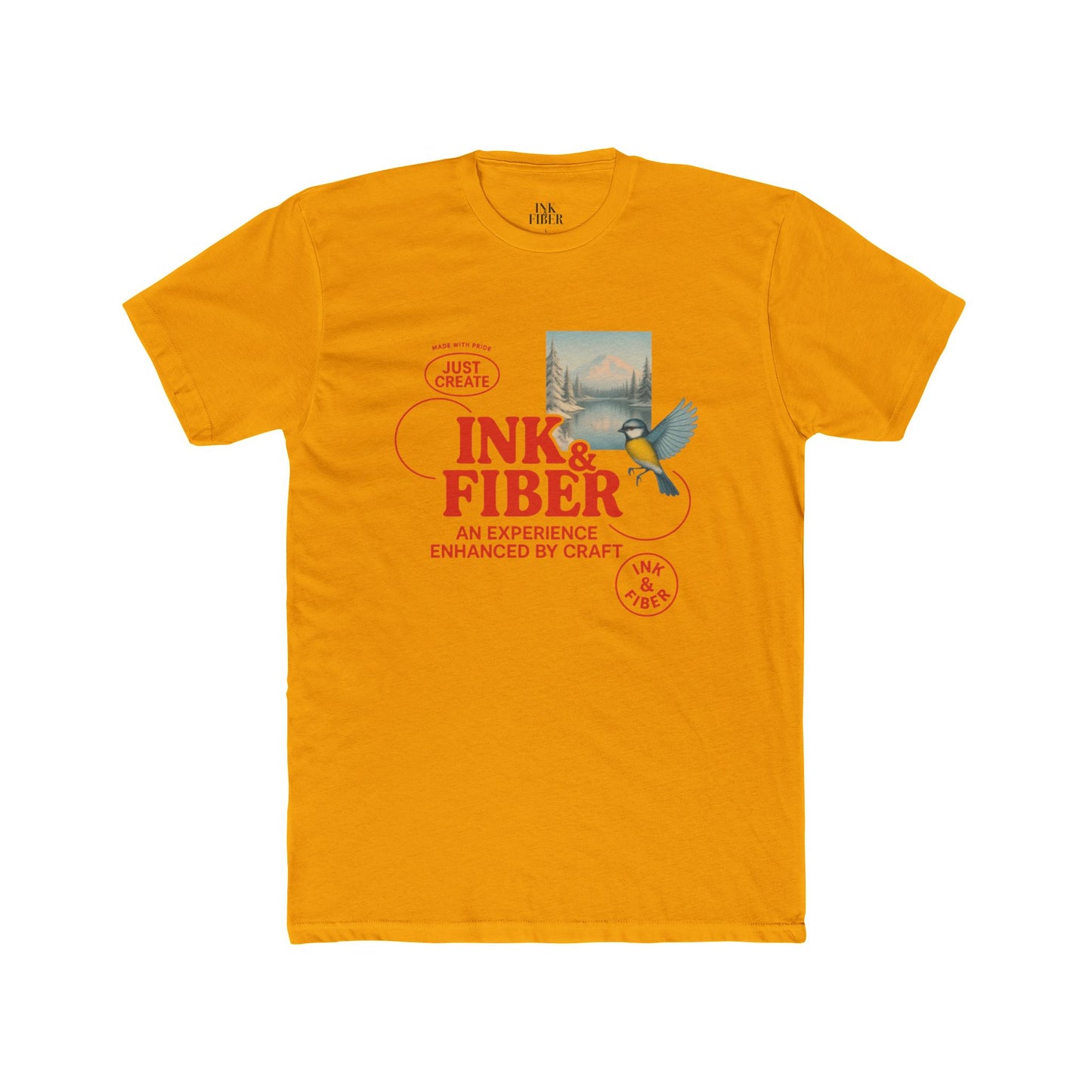 INK & FIBER | Just Create shirt