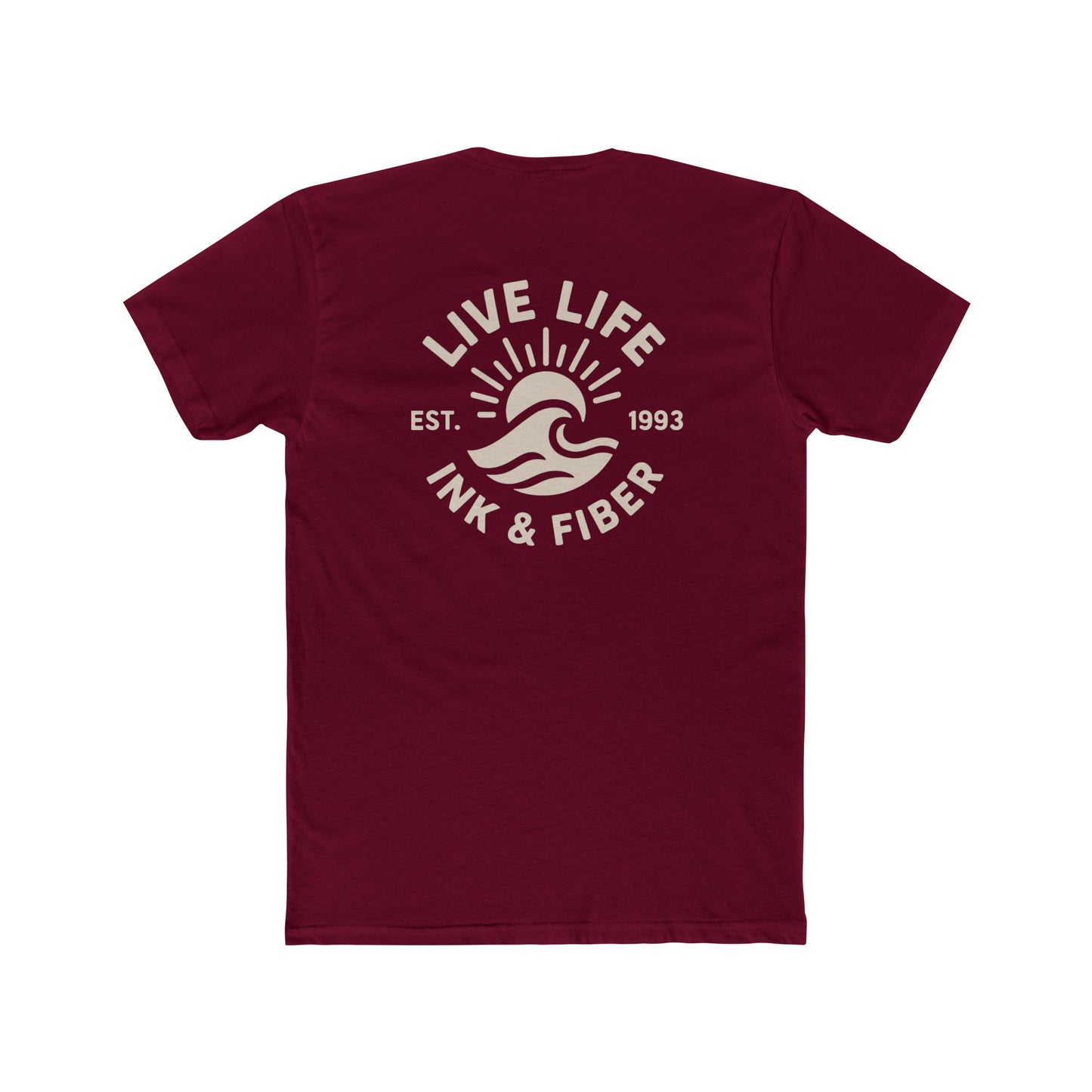 INK & FIBER | Live Life Tee