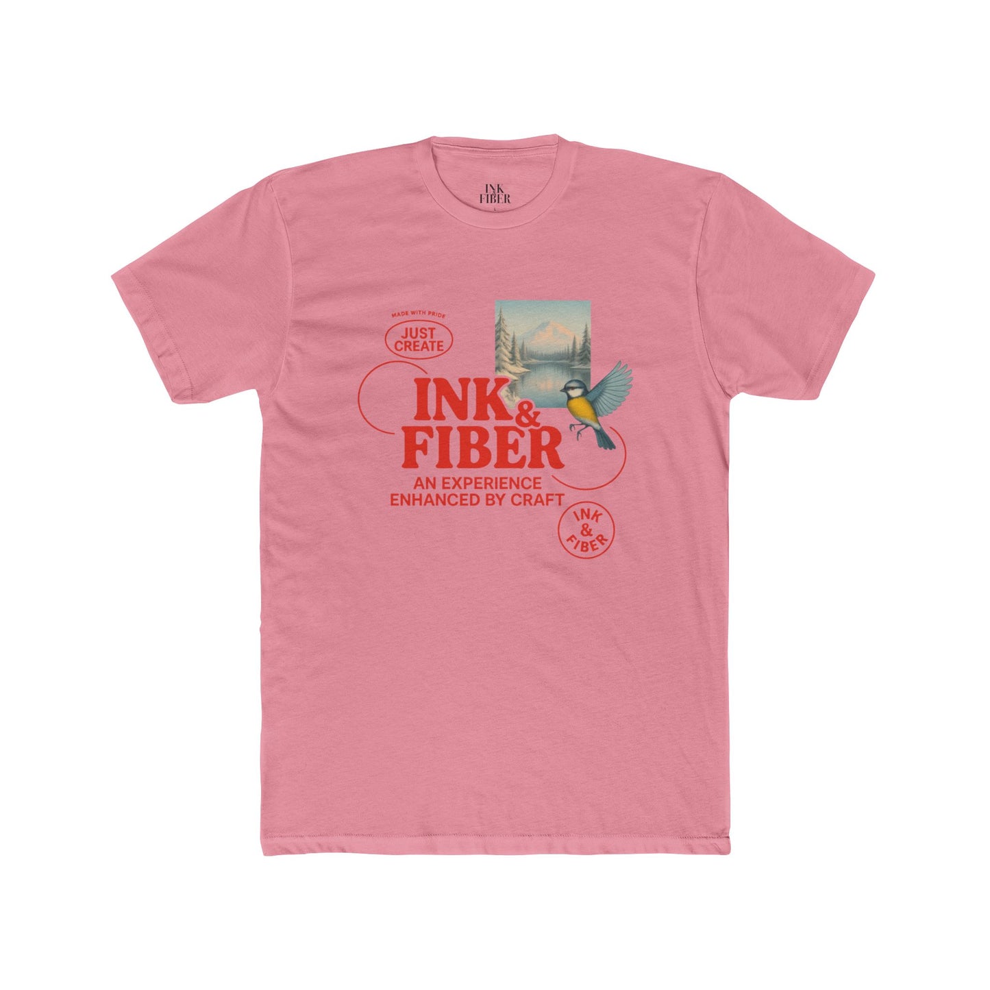 INK & FIBER | Just Create shirt