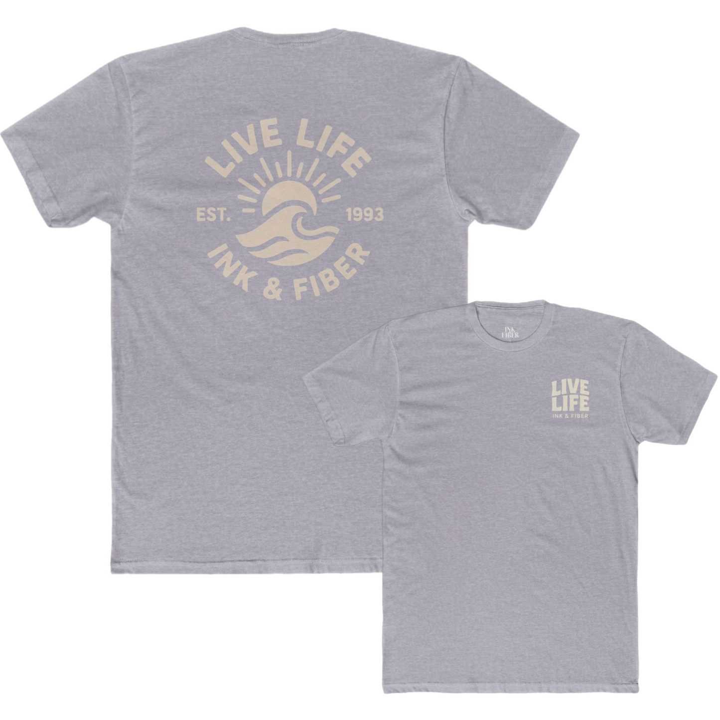 INK & FIBER | Live Life Tee