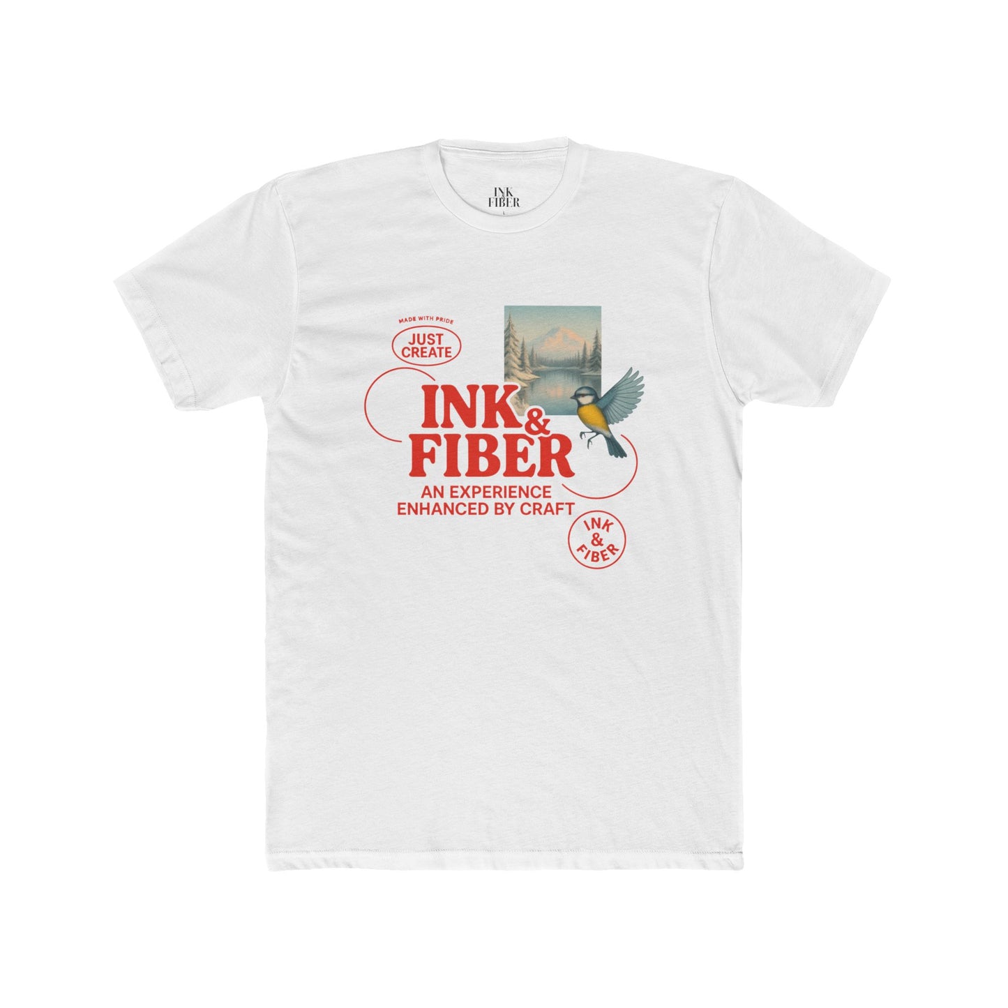 INK & FIBER | Just Create shirt
