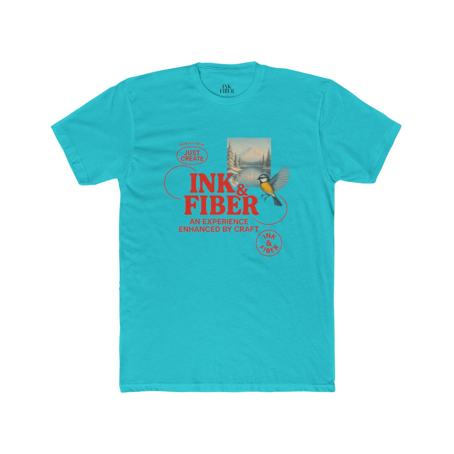 INK & FIBER | Just Create shirt