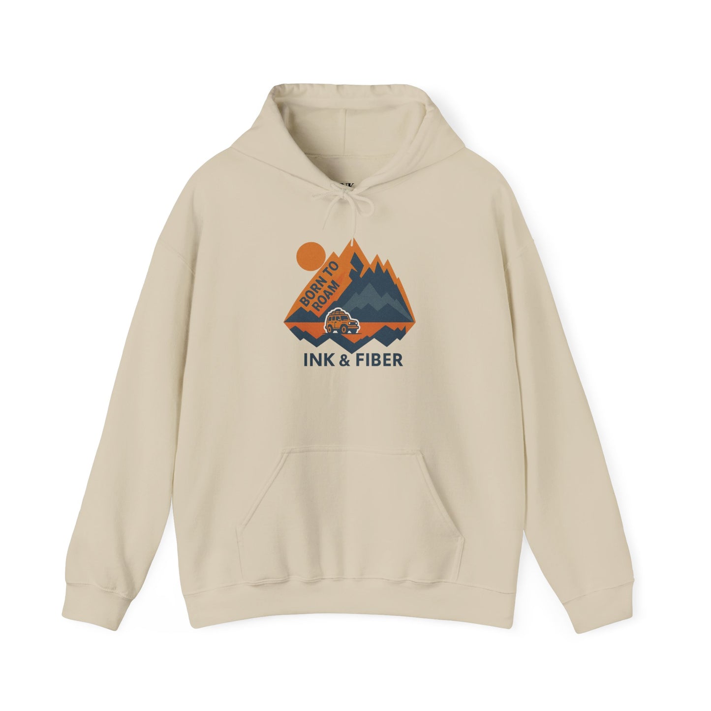 INK & FIBER | Born To Roam Hooded Sweatshirt