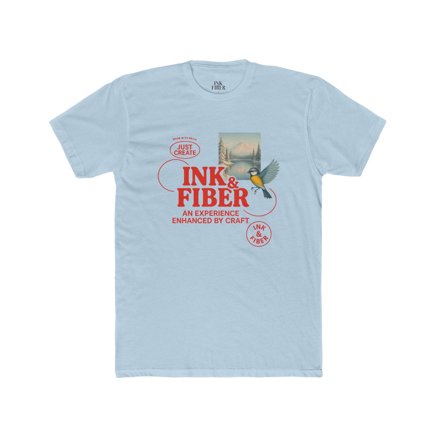 INK & FIBER | Just Create shirt