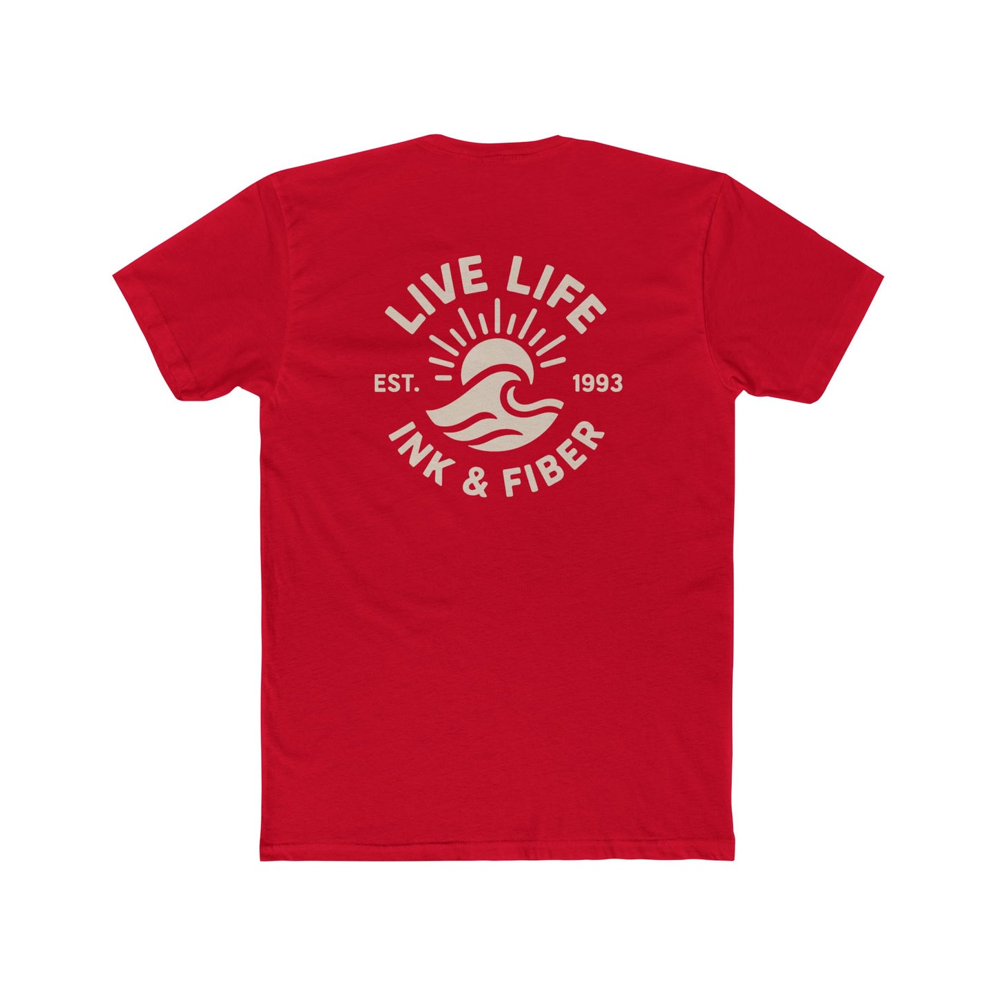 INK & FIBER | Live Life Tee