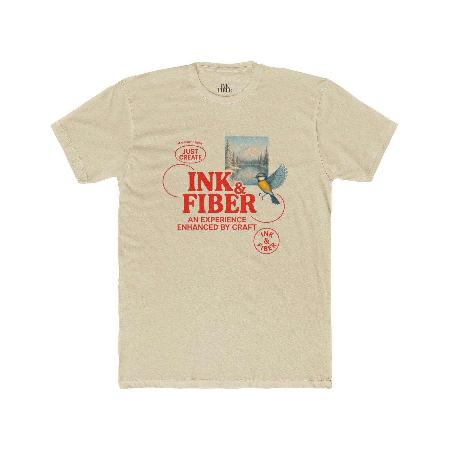 INK & FIBER | Just Create shirt