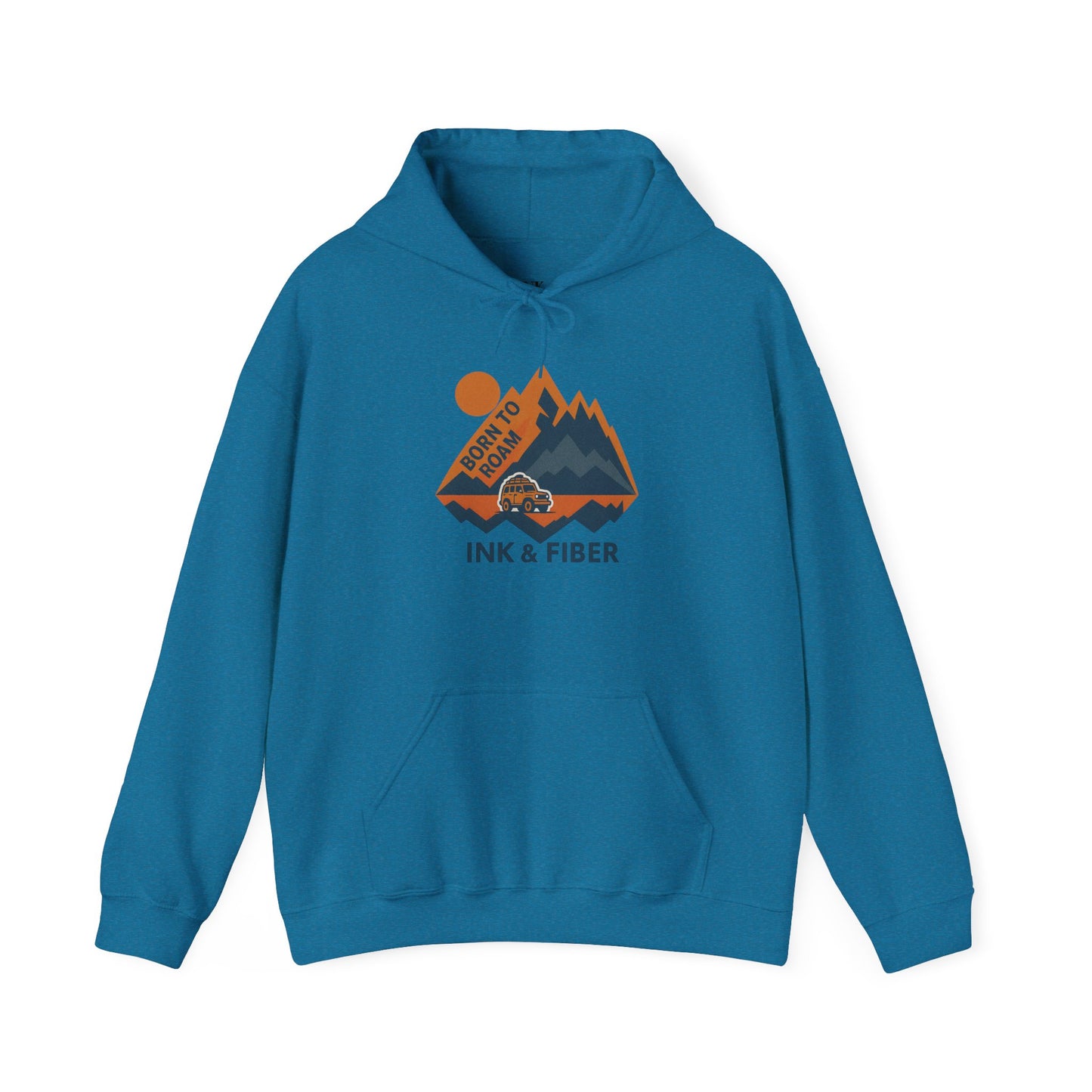 INK & FIBER | Born To Roam Hooded Sweatshirt