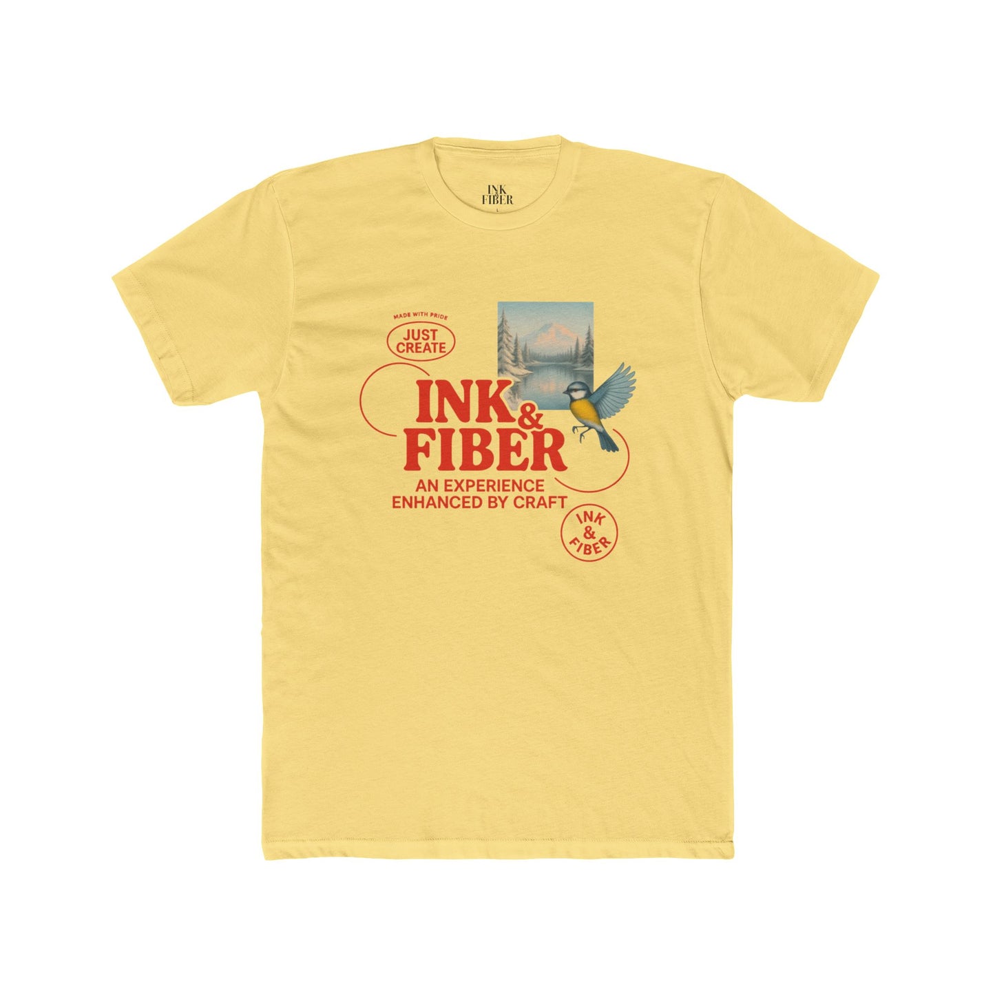 INK & FIBER | Just Create shirt