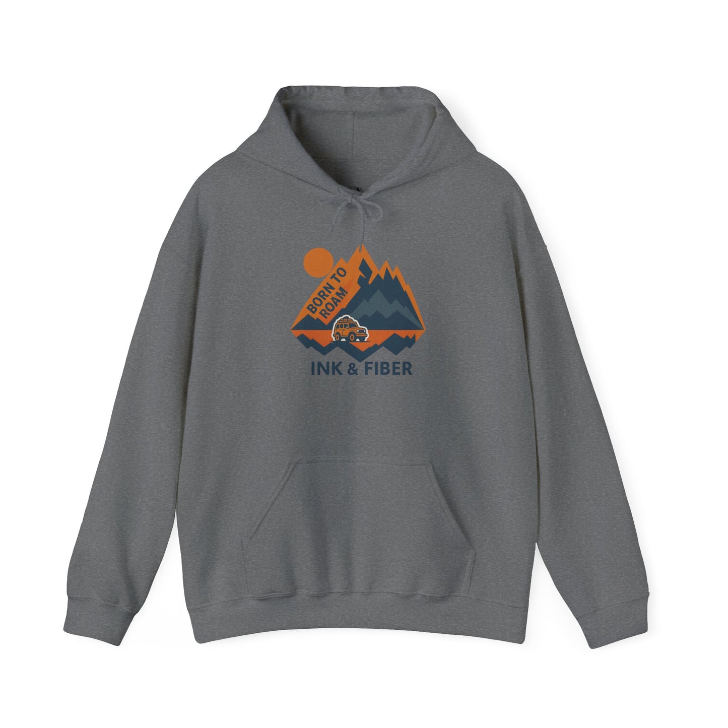 INK & FIBER | Born To Roam Hooded Sweatshirt