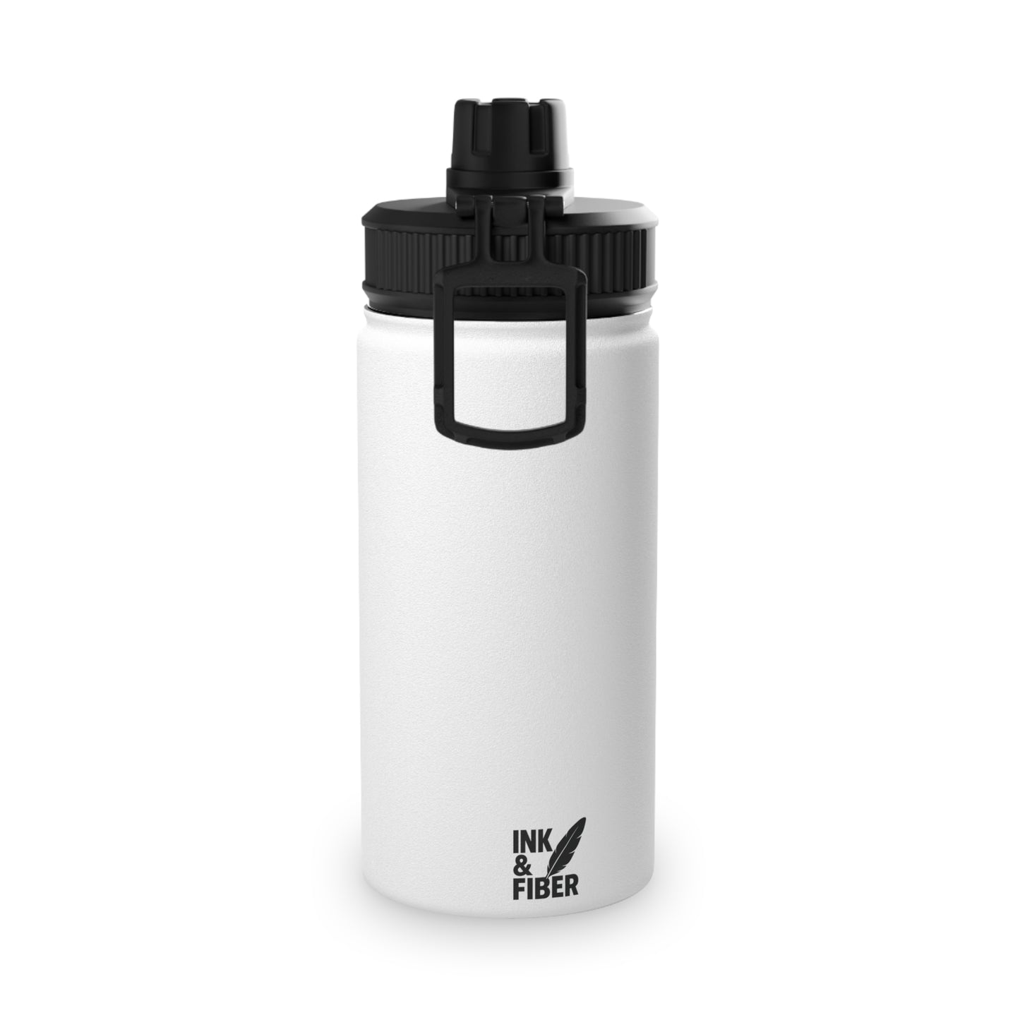 INK & FIBER| Stand Out Stainless Steel Sports Water Bottle