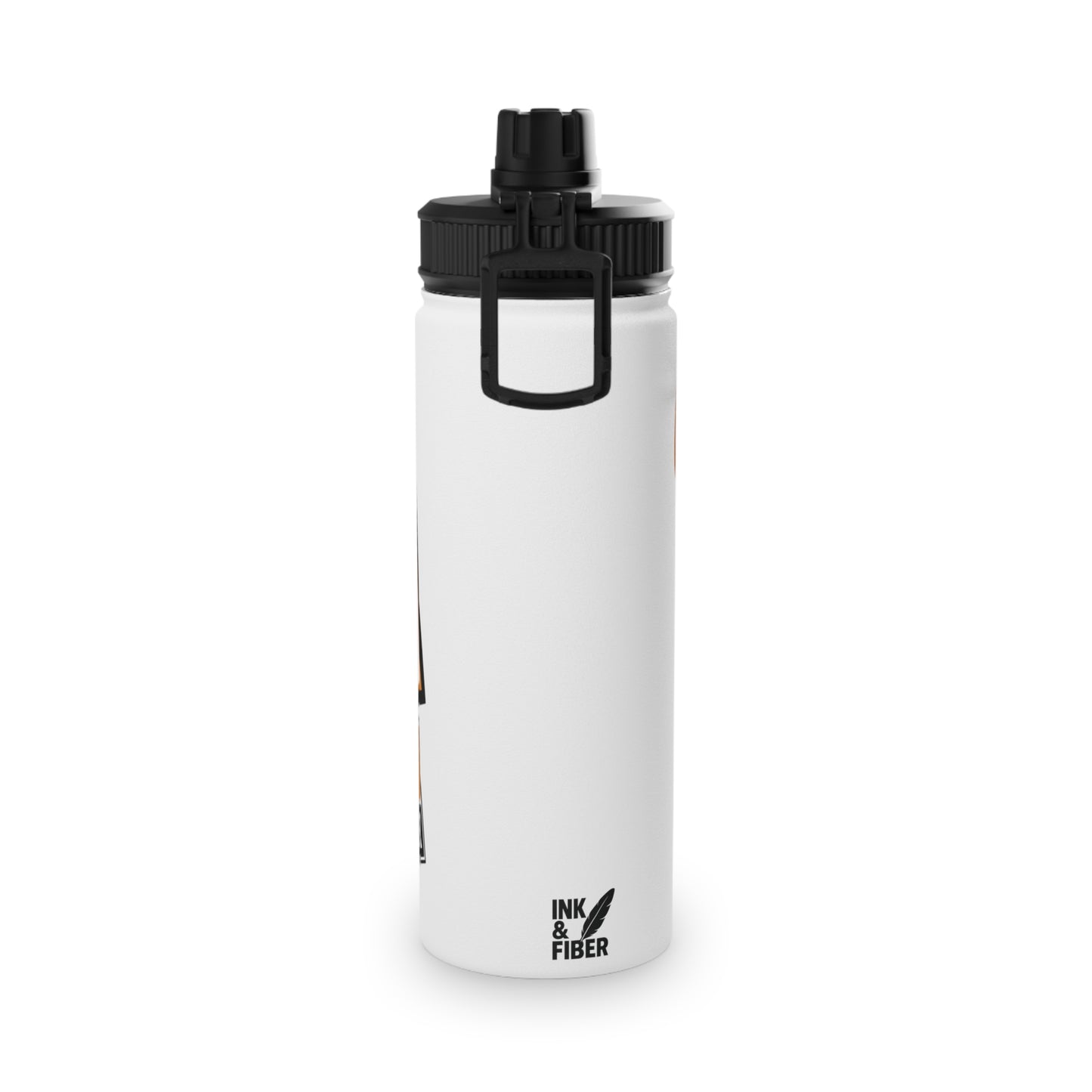 INK & FIBER| Stand Out Stainless Steel Sports Water Bottle
